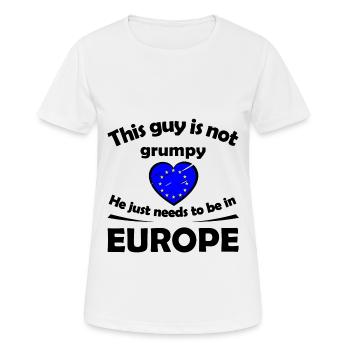 The European Elections - Women's Breathable T-Shirt - white - Front - AI Model Female 172 dark (172cm)