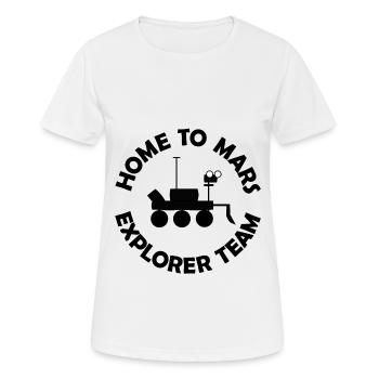 Der Ausflug zum Mars - Frauen T-Shirt atmungsaktiv - Weiß - Vorne - AI Model Female 172 dark (172cm)