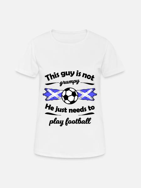 The fans from Scotland - Women's Breathable T-Shirt - white