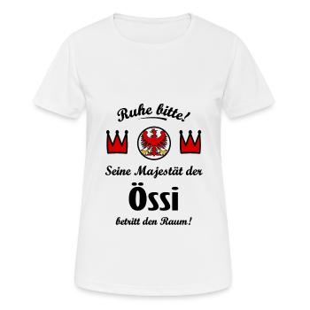 Les Majestés autrichiennes - T-shirt respirant Femme - blanc - Devant - AI Model Female 172 dark (172cm)