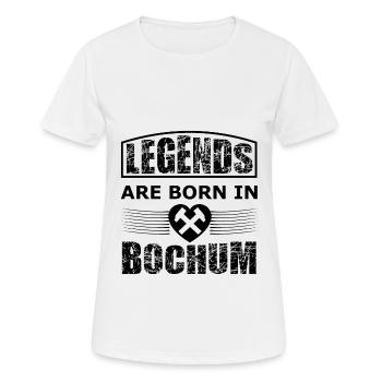 Les héros de Bochum - T-shirt respirant Femme - blanc - Devant - AI Model Female 172 dark (172cm)