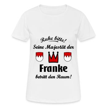 Les rois de Franconie - T-shirt respirant Femme - blanc - Devant - AI Model Female 172 dark (172cm)