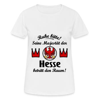 Le roi de Hesse - T-shirt respirant Femme - blanc - Devant - AI Model Female 172 dark (172cm)