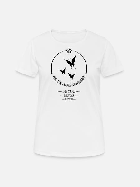 be you - Women's Breathable T-Shirt - white