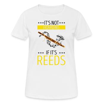 Bassoonist design for woodwind orchestra - Women's Breathable T-Shirt - white - Front - AI Model Female 172 dark (172cm)