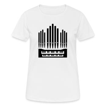 Organ - Women's Breathable T-Shirt - white - Front - AI Model Female 172 dark (172cm)