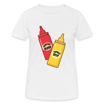 Épices monstrueuses - T-shirt respirant Femme - blanc - Devant - AI Model Female 172 dark (172cm)