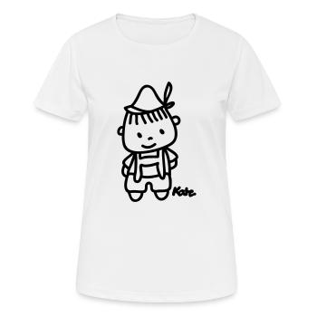 Tyrolean - Women's Breathable T-Shirt - white - Front - AI Model Female 172 dark (172cm)