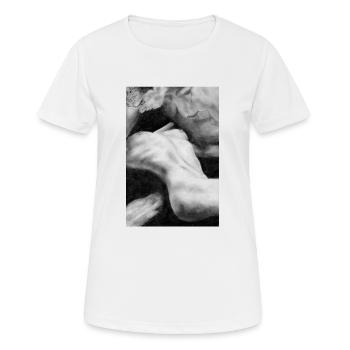 Lovers - Women's Breathable T-Shirt - white - Front - AI Model Female 172 dark (172cm)