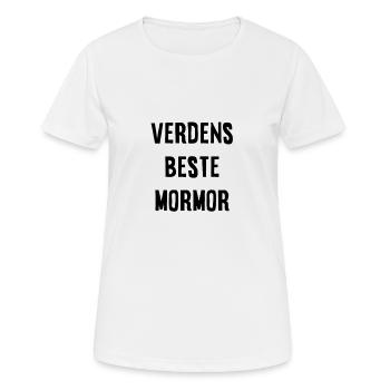 The world's greatest grandmother - Women's Breathable T-Shirt - white - Front - AI Model Female 172 dark (172cm)