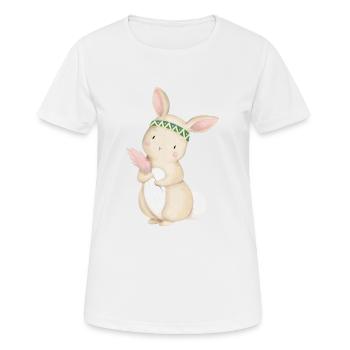 Hare - Women's Breathable T-Shirt - white - Front - AI Model Female 172 dark (172cm)