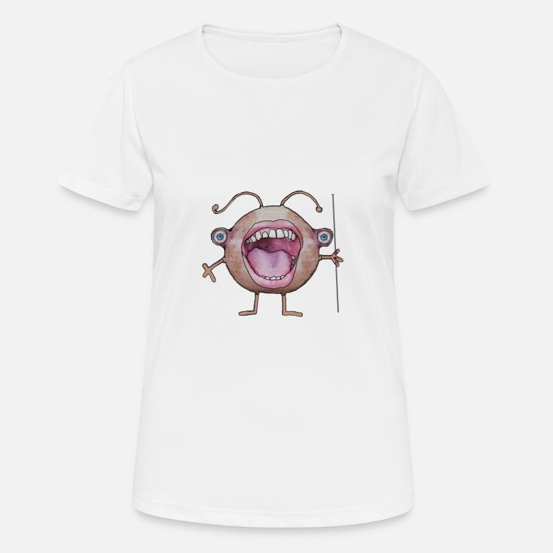 Billy Titebite - Women's Breathable T-Shirt - white