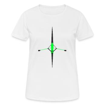 Ramer - T-shirt respirant Femme - blanc - Devant - AI Model Female 172 dark (172cm)