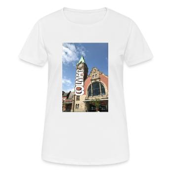 Colmar Graph Gare - T-shirt respirant Femme - blanc - Devant - AI Model Female 172 dark (172cm)