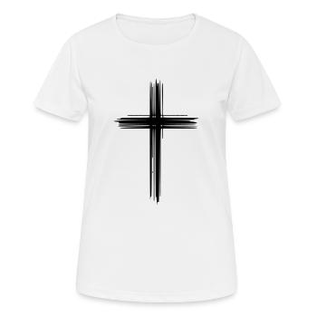 Rough Cross - Women's Breathable T-Shirt - white - Front - AI Model Female 172 dark (172cm)