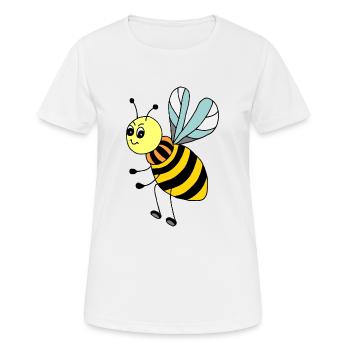 Insect - Women's Breathable T-Shirt - white - Front - AI Model Female 172 dark (172cm)