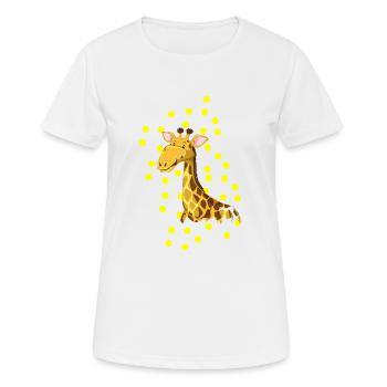 Safari Zoo Animal Safari Zoo - T-shirt respirant Femme - blanc - Devant - AI Model Female 172 dark (172cm)