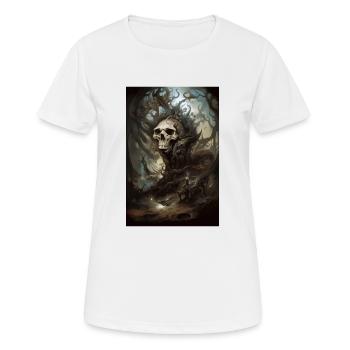 Under the Earth 3 - Women's Breathable T-Shirt - white - Front - AI Model Female 172 dark (172cm)