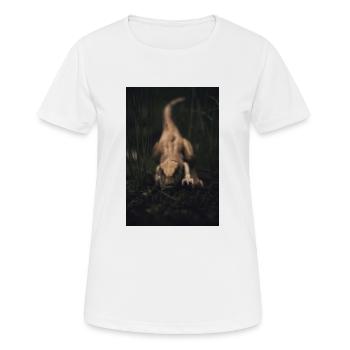 Raptor - Women's Breathable T-Shirt - white - Front - AI Model Female 172 dark (172cm)