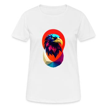 Eagle #3 - Women's Breathable T-Shirt - white - Front - AI Model Female 172 dark (172cm)