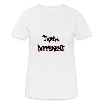 Money Motivation Profit Profit Performance Yield - Women's Breathable T-Shirt - white - Front - AI Model Female 172 dark (172cm)