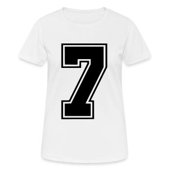7 - Women's Breathable T-Shirt - white - Front - AI Model Female 172 dark (172cm)
