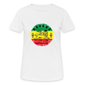 Reggae eu - Women's Breathable T-Shirt - white - Front - AI Model Female 172 dark (172cm)