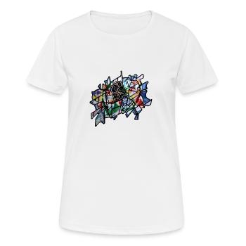 Mind Games - Women's Breathable T-Shirt - white - Front - AI Model Female 172 dark (172cm)