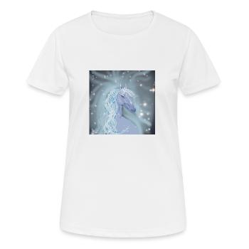 Magischer Schimmel - Frauen T-Shirt atmungsaktiv - Weiß - Vorne - AI Model Female 172 dark (172cm)