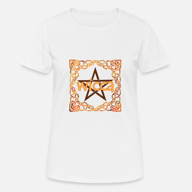 Celtic frame wicca e 118 - Women's Breathable T-Shirt - white