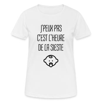 Nursery Nurse Kinderpflegerin Puéricultrice Baby - Women's Breathable T-Shirt - white - Front - AI Model Female 172 dark (172cm)