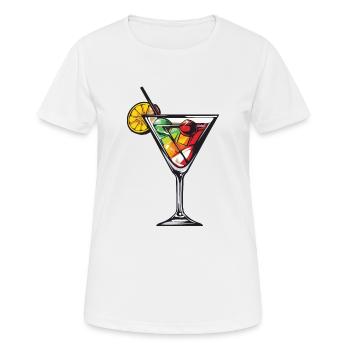 Limonade Drink - Frauen T-Shirt atmungsaktiv - Weiß - Vorne - AI Model Female 172 dark (172cm)