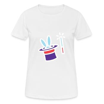 trylling - Women's Breathable T-Shirt - white - Front - AI Model Female 172 dark (172cm)