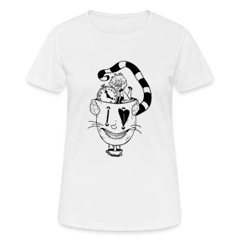 Alice in Wonderland - Women's Breathable T-Shirt - white - Front - AI Model Female 172 dark (172cm)
