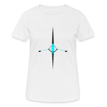 Ramer - T-shirt respirant Femme - blanc - Devant - AI Model Female 172 dark (172cm)