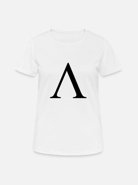 Lambda - T-shirt respirant Femme - blanc