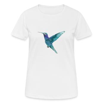 HUMMING-BIRD - Women's Breathable T-Shirt - white - Front - AI Model Female 172 dark (172cm)