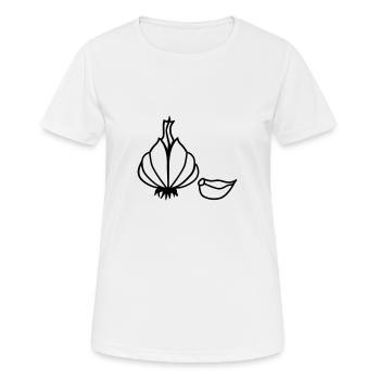 Ail - T-shirt respirant Femme - blanc - Devant - AI Model Female 172 dark (172cm)