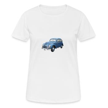 Old car - Women's Breathable T-Shirt - white - Front - AI Model Female 172 dark (172cm)