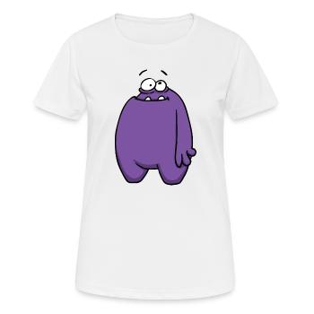 PlumBoo totale - Women's Breathable T-Shirt - white - Front - AI Model Female 172 dark (172cm)