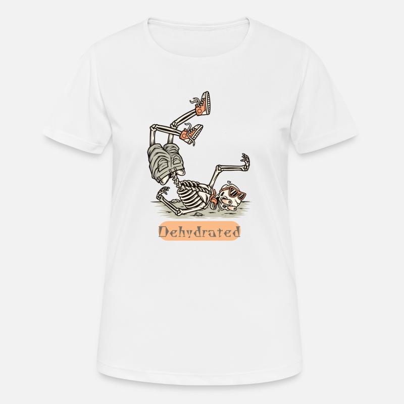 Dehydrated - Women's Breathable T-Shirt - white
