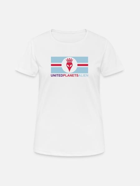 United Planets Alien - Women's Breathable T-Shirt - white