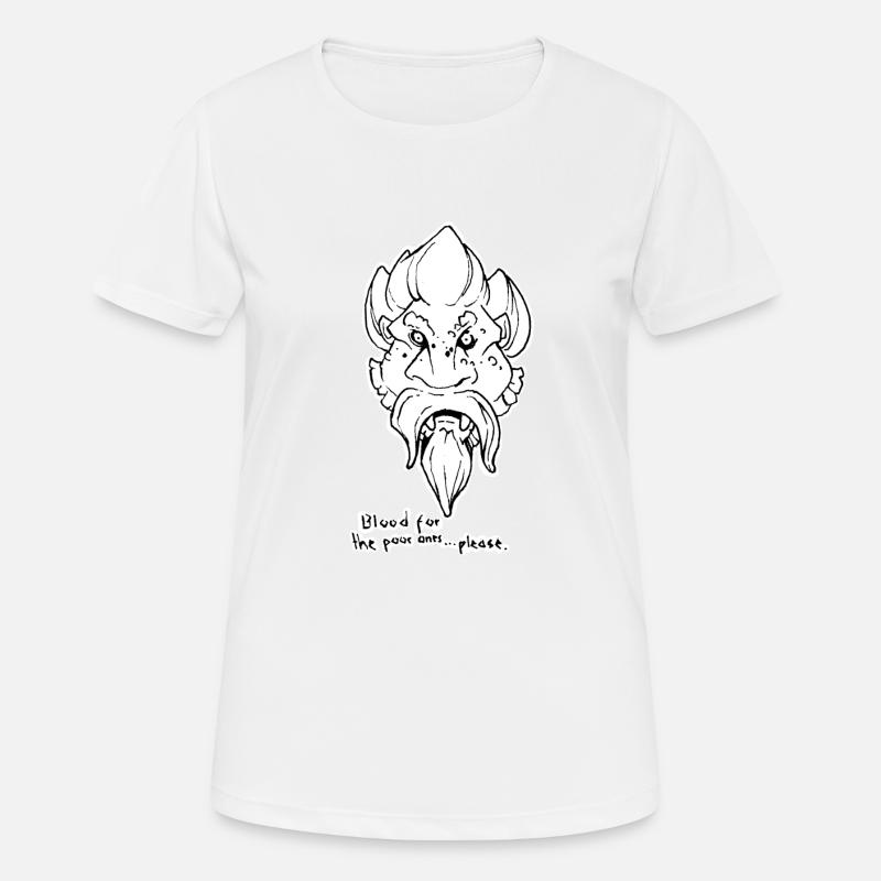 Begging vampire - Women's Breathable T-Shirt - white