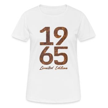 1965 Limited Edition in Rust Look - Women's Breathable T-Shirt - white - Front - AI Model Female 172 dark (172cm)