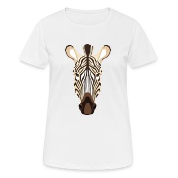 Wildtiere - Frauen T-Shirt atmungsaktiv - Weiß - Vorne - AI Model Female 172 dark (172cm)