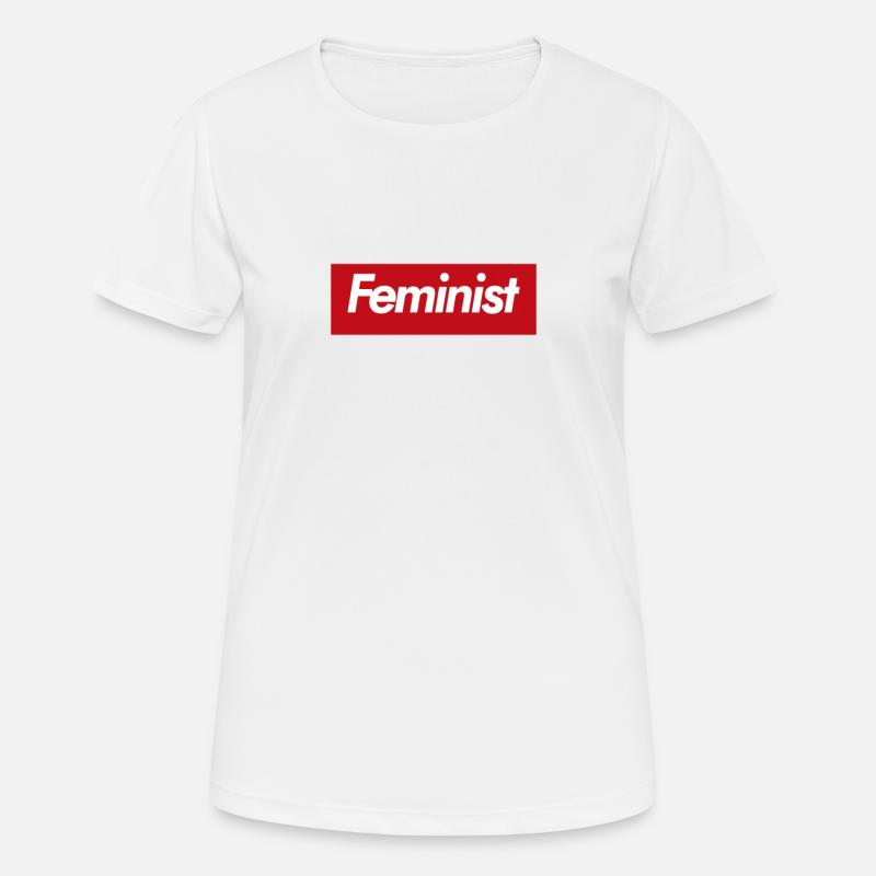 feminist - Women's Breathable T-Shirt - white