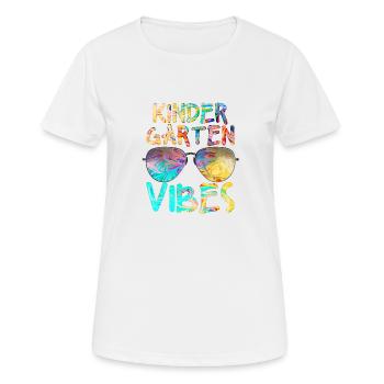 Maternelle Vibes Enseignante de maternelle - T-shirt respirant Femme - blanc - Devant - AI Model Female 172 dark (172cm)