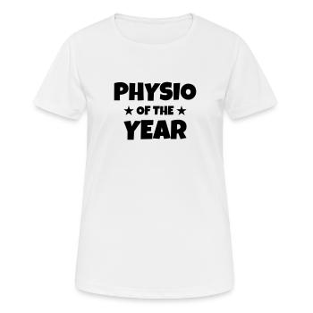 Krankengymnast / Krankengymnastin / Physio / - Frauen T-Shirt atmungsaktiv - Weiß - Vorne - AI Model Female 172 dark (172cm)