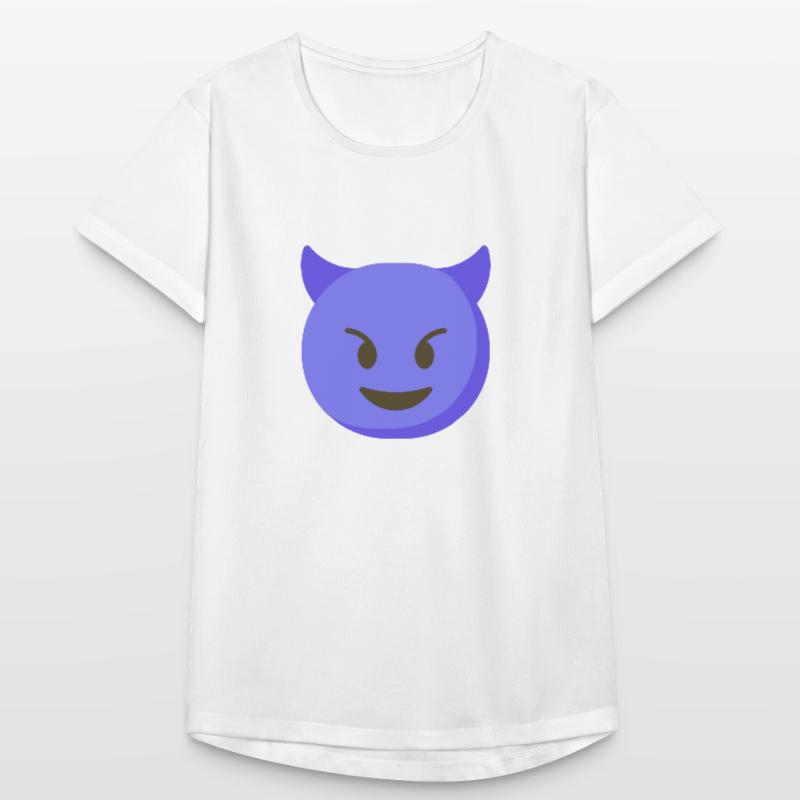 Evo / Devil / Devil Emoji - Impression de t-shirts T-shirt respirant Femme