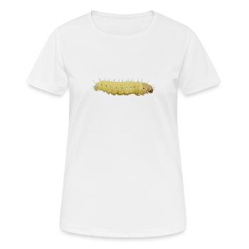 Caterpillar - Women's Breathable T-Shirt - white - Front - AI Model Female 172 dark (172cm)
